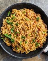 Cheesy Masala Maggi recipe